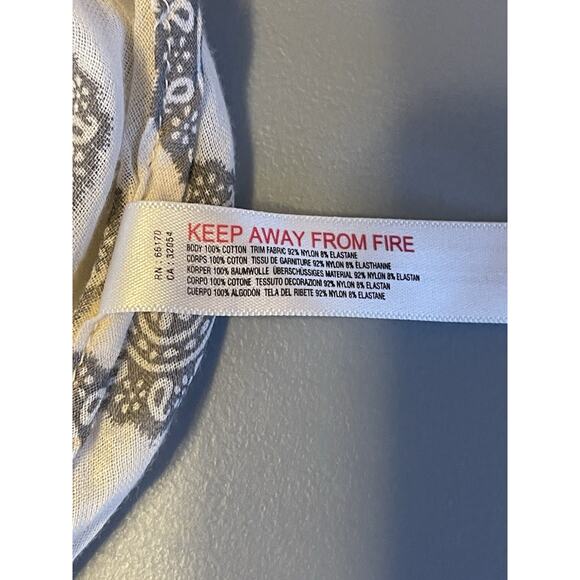 Free People Tan Brown Sleeveless Open Side Sheer Tie Accent Bodysuit Size M - Picture 10 of 11